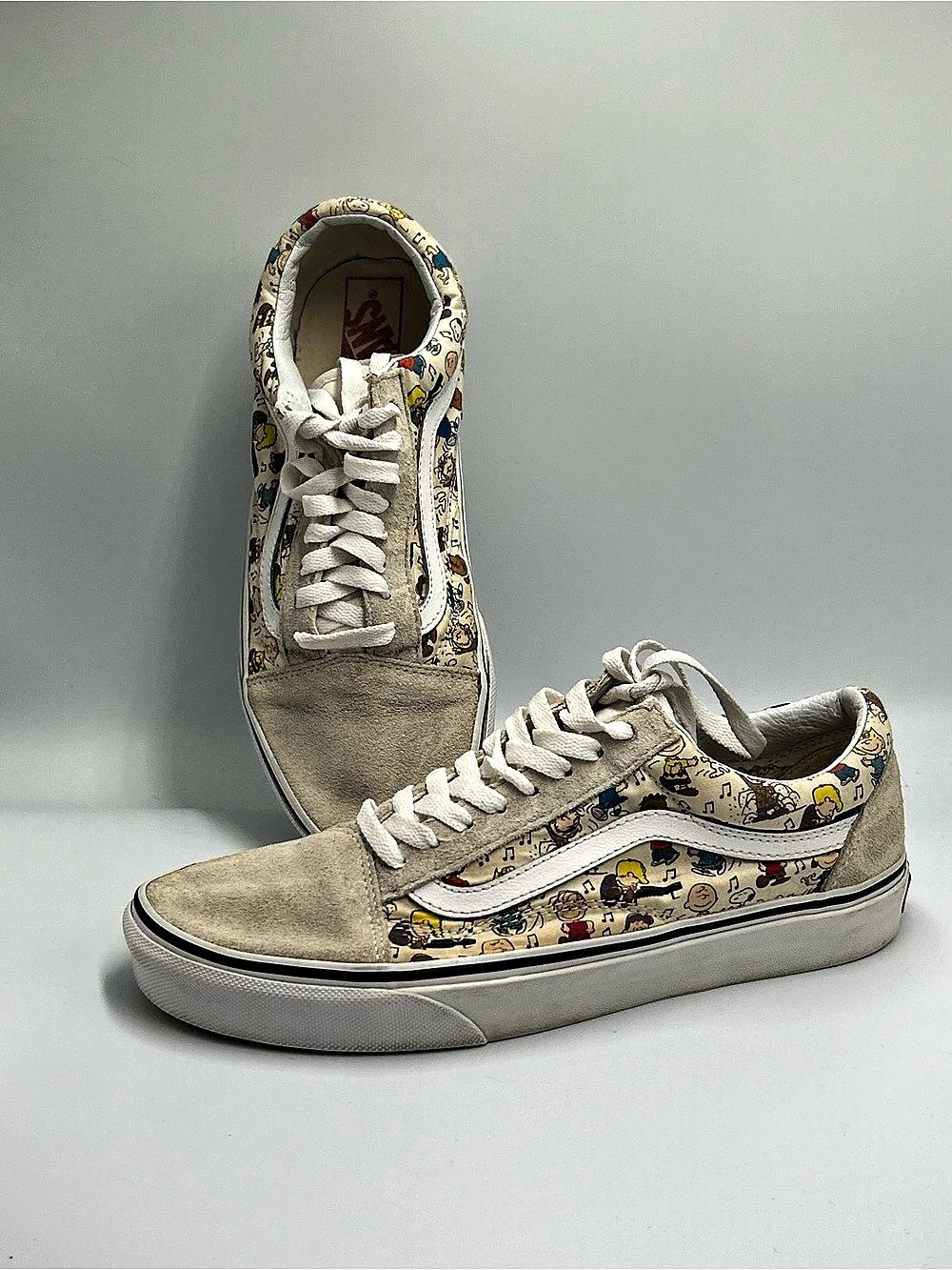 Vans Old Skool Peanuts Dance Party Sneakers Men’s 7.5 Women’s 9 Charlie Brown